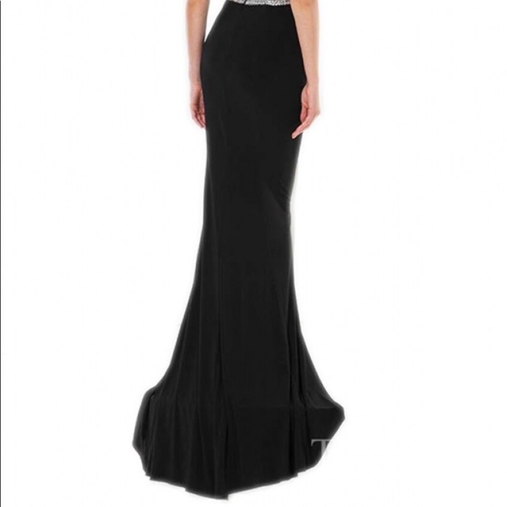 Terani couture black dress with crystals - Picture 5 of 7